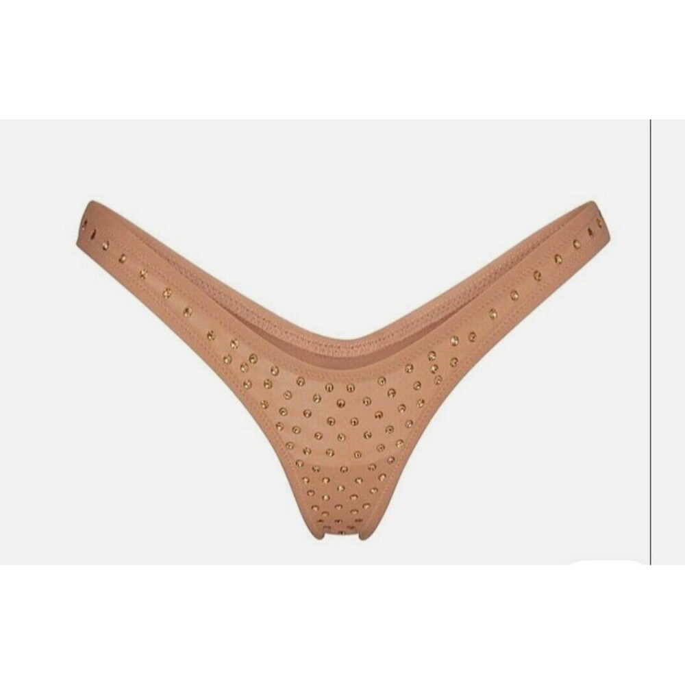 SWAROVSKI SKIMS Diamond Encrusted thong 4x